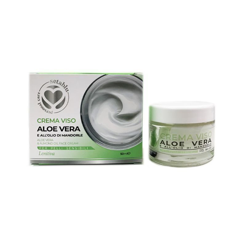CREMA VISO ALOE VERA 50ML EAN 8057502407785 INGROSSO CREME