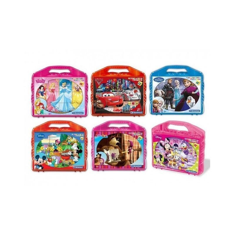 VALIGETTA 12 CUBI DISNEY CLASSIC 2024 EAN 8005125411962 INGROSSO PUZZLE CLASSICI