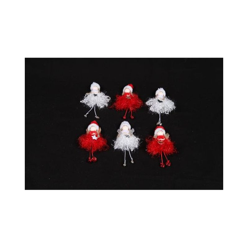 PENDENTE ANGELO 9XH.18CM DEC. E COL. ASS EAN 8034052643054 INGROSSO APPENDINI NATALIZI
