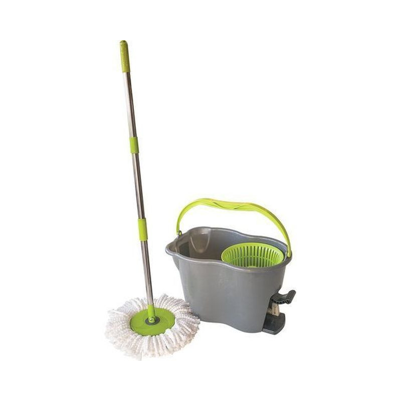 SECCHIO MEGA STRIZZO ROTANTE C/PEDALE IN PLASTICA 16LT EAN 8000061043802 INGROSSO ACCESSORI PULIZIA