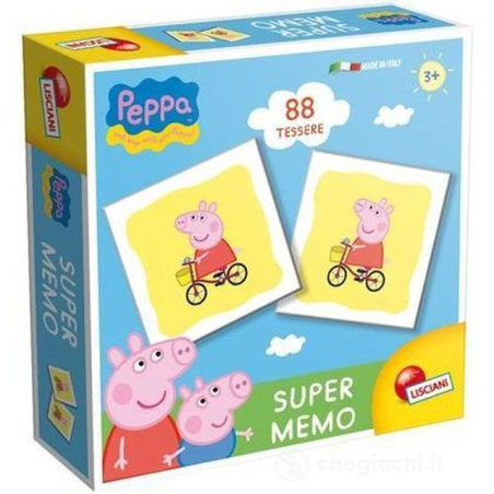 PEPPA PIG SUPER MEMO EAN 8008324043903 INGROSSO GIOCHI DI CARTE