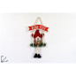 APPENDINO BUONE FESTE GNOMO NATALE C/RAM EAN 8053482049649 INGROSSO APPENDINI NATALIZI