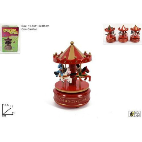 GIOSTRINA LEGNO CARILLON 3COL EAN 8053482051376 INGROSSO GIOCHI IN LEGNO