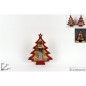 ALBERO LEGNO 22CM ROSSO SCEN NAT C/LUCI EAN 8053482056425 INGROSSO OGGETTISTICA NATALIZIA