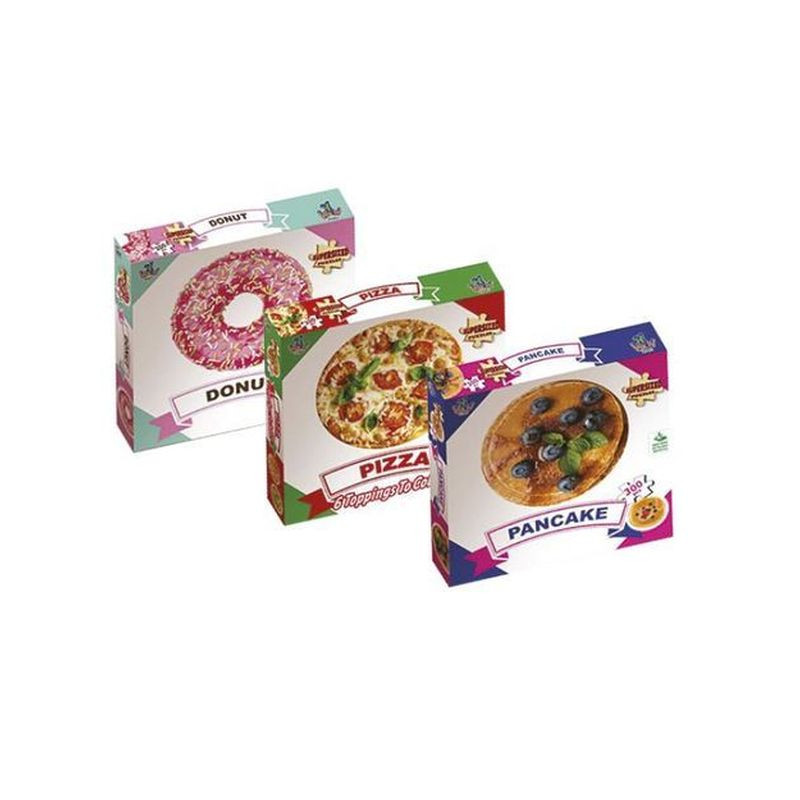 PUZZLE PIZZA / DONUT / PANCAKE 300 PEZZI EAN 8033986572836 INGROSSO PUZZLE CLASSICI