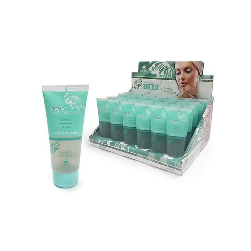 SCRUB VISO DELICATO 100ML EAN 8050847577106 INGROSSO CREME SCRUB VISO DELICATO 100ML EAN 8050847577106 INGROSSO CREME