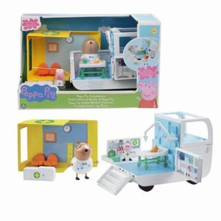 PEPPA PIG PLAYSET AMBULANZA EAN 8056379058229 INGROSSO SET PERSONAGGI CARTOON