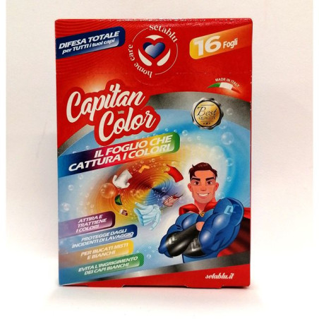 FOGLIETTO CATTURA COLORI 16PZ EAN 8059174598860 INGROSSO DETERSIVI