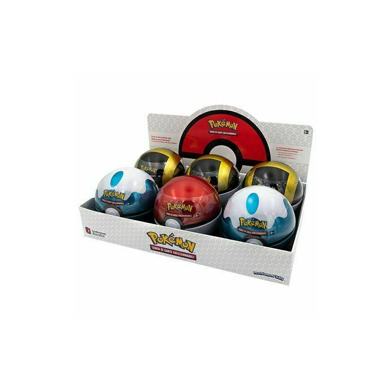 POKEMON - POKEBALL TIN EAN 0820650601361 INGROSSO PERSONAGGI CARTOON E DISNEY