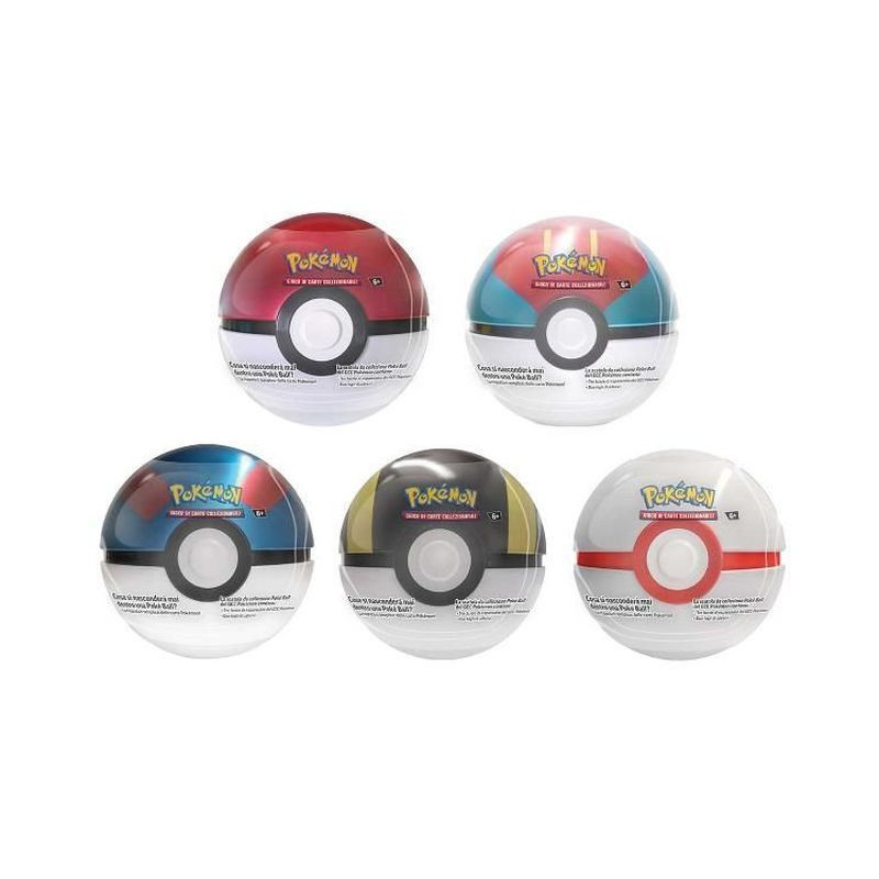 POKEMON - POKEBALL TIN ASS EAN 0820650603075 INGROSSO GIOCHI DI CARTE