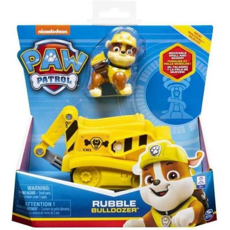 PAW PATROL VEICOLO BASE RUBBLE EAN 0778988406021 INGROSSO SET PERSONAGGI CARTOON