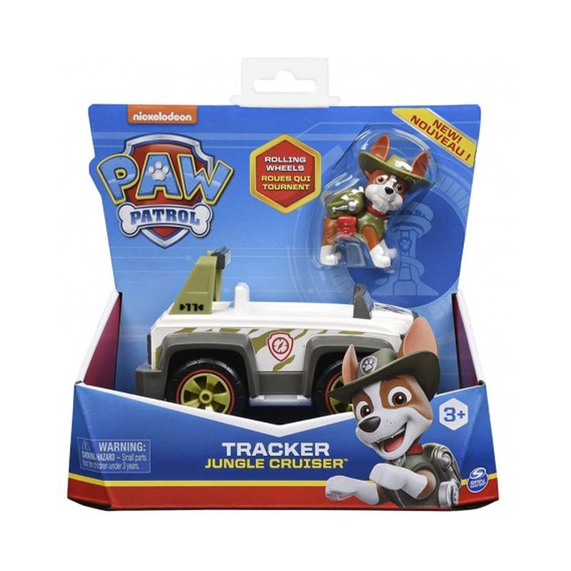 PAW PATROL VEICOLO BASE TRACKER EAN 0778988406052 INGROSSO SET PERSONAGGI CARTOON
