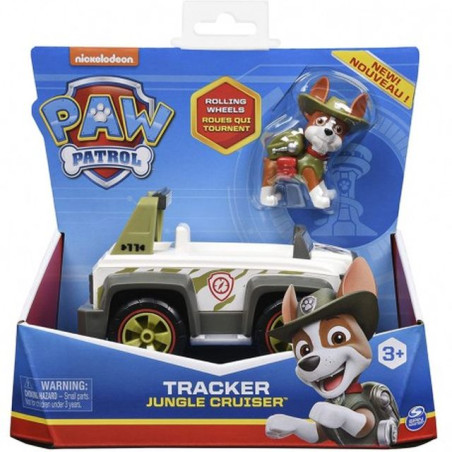 PAW PATROL VEICOLO BASE TRACKER EAN 0778988406052 INGROSSO SET PERSONAGGI CARTOON