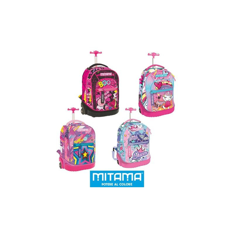 TROLLEY RUN GIRL MIX MITAMA EAN 8026624642657 INGROSSO ZAINI SCUOLA