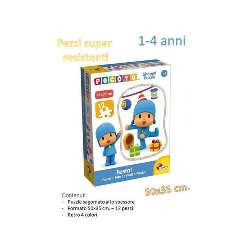 PUZZLE SAGOMATO POCOYO - FESTA EAN 8008324065974 INGROSSO PUZZLE CLASSICI