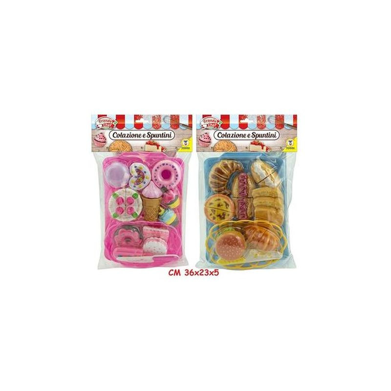 SET COLAZIONE CON VASSOIO ASS GRANDE CHE EAN 8017967665649 INGROSSO GIOCHI DA EDICOLA