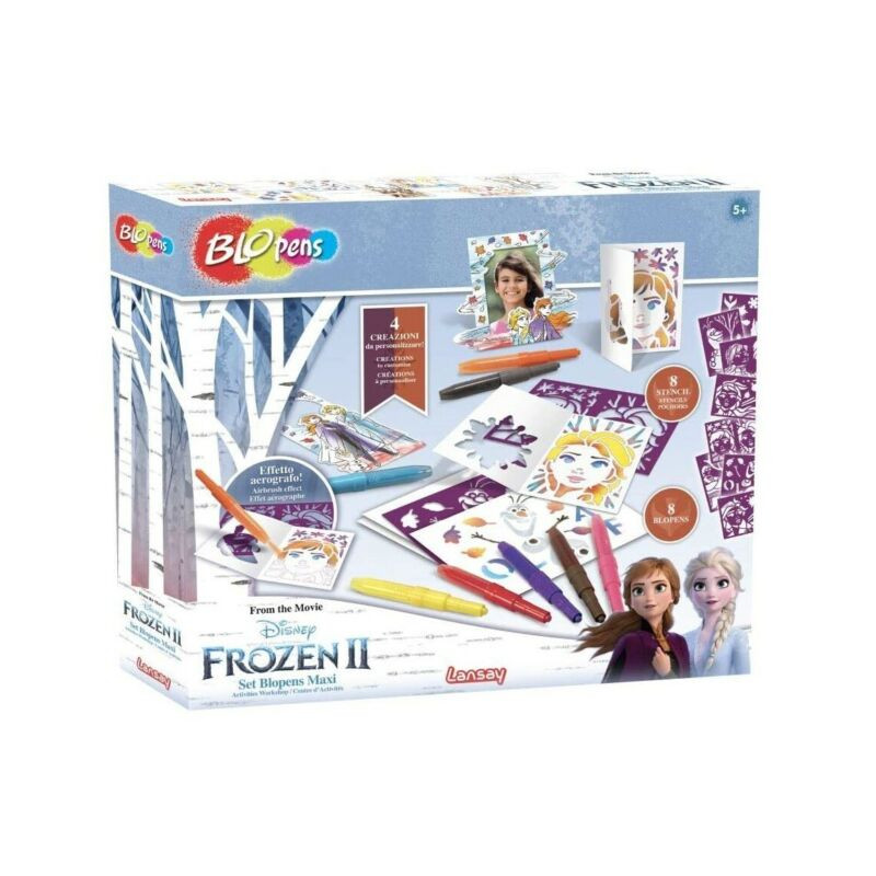 FROZEN II SET BLOPENS BASE 23X24X5CM EAN 8027679070006 INGROSSO GIOCHI CREATIVI