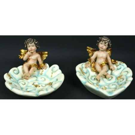 PIATTINO C/ANGELO EAN 8033113078675 INGROSSO OGGETTISTICA NATALIZIA