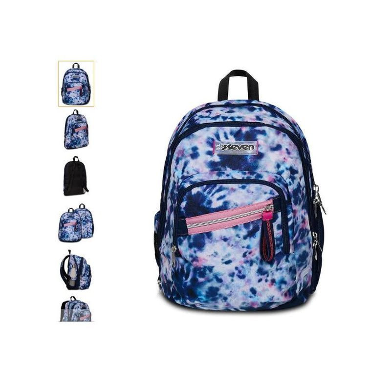 ZAINO ADVANCED DETACH SEVEN CLOUDY SHAPE EAN 8055714079707 INGROSSO ZAINI SCUOLA