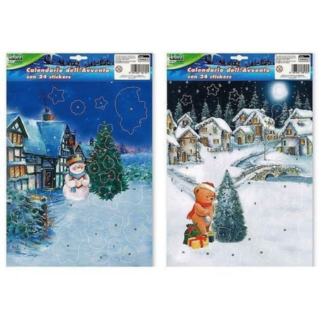 INGROSSO CALENDARIO AVVENTO + 24