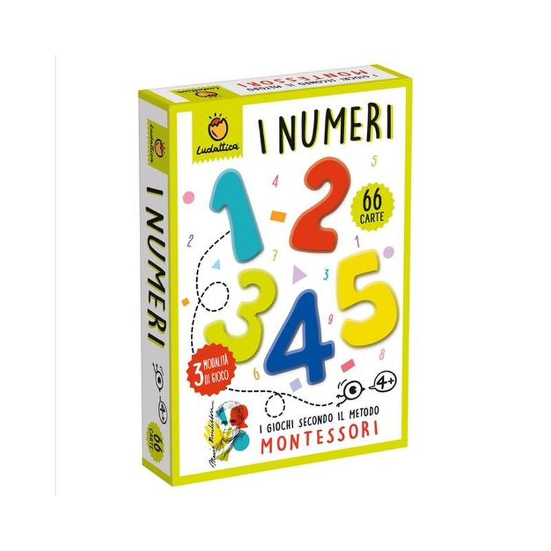 CARTE MONTESSORI - I NUMERI EAN 8008324081981 INGROSSO GIOCHI CREATIVI