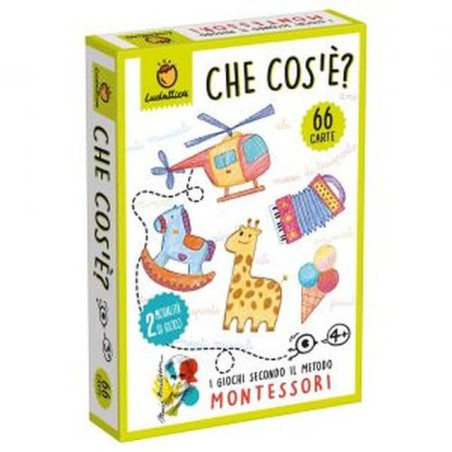 CARTE MONTESSORI - CHE COS'E' EAN 8008324082001 INGROSSO GIOCHI CREATIVI