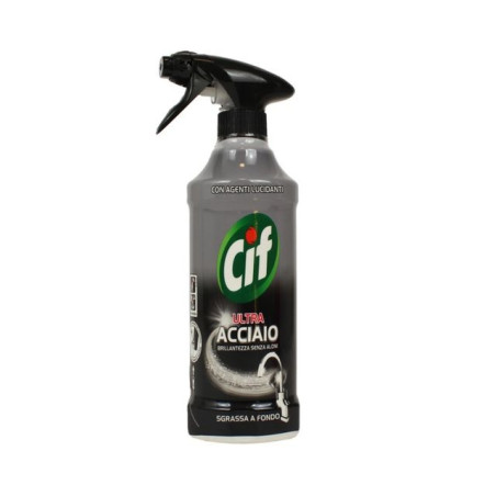 CIF SPRAY ACCIAIO 500ML EAN 8717644082003 INGROSSO DETERSIVI