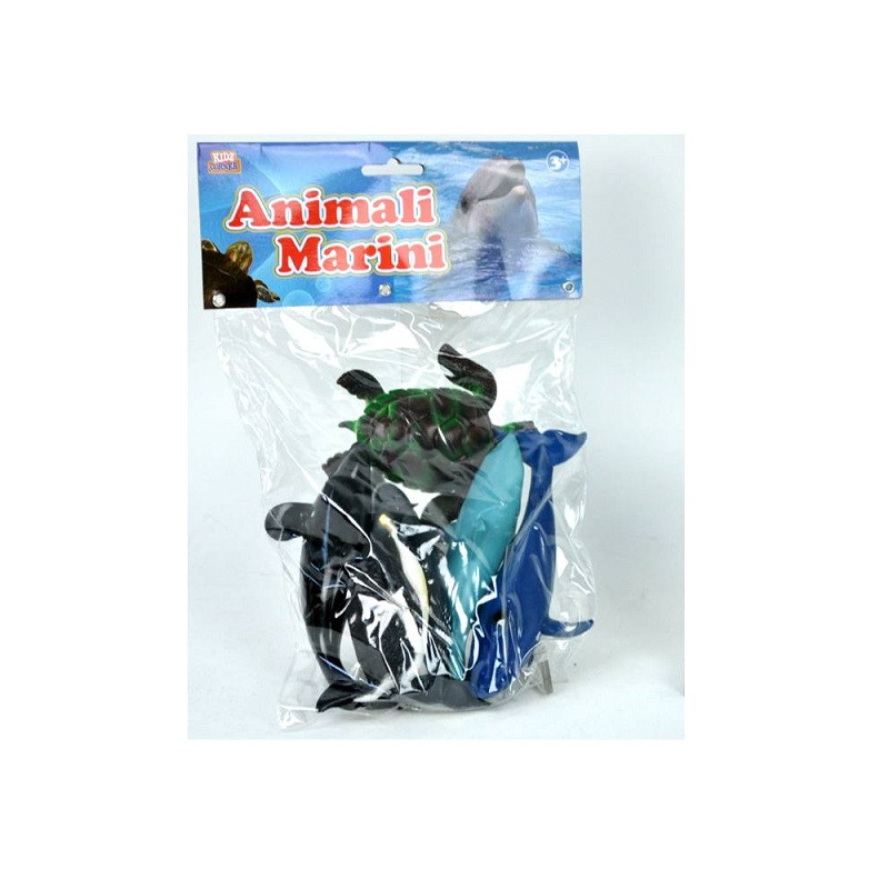 BUSTA ANIMALI MARINI 22.5X6.5CM EAN 8010362437262 INGROSSO BUSTE ANIMALI GIOCATTOLO