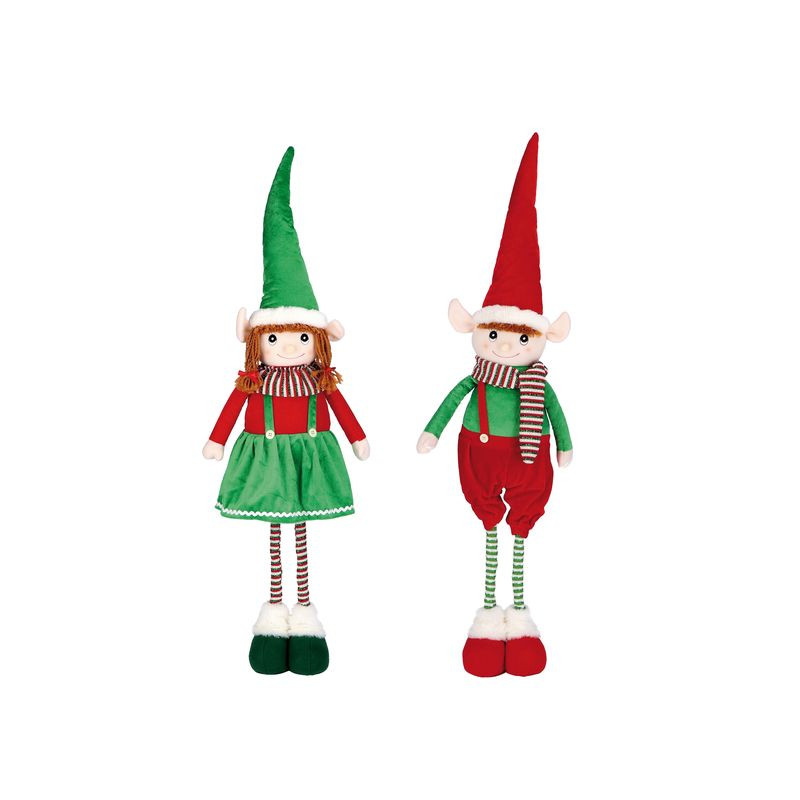 DEC NAT ELFO ESTEN A2MOD 26X12H108 EAN 8021785852938 INGROSSO PUPAZZI E GNOMI NATALIZI