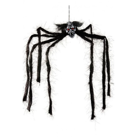 RAGNO D'APP. C/TESTA MOSTRO D.30CMXH50CM EAN 8004761089382 INGROSSO ANIMALI E INSETTI HALLOWEEN