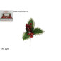SPILLONE C/BACCHE EAN 8033113660733 INGROSSO FIORI FINTI NATALIZI