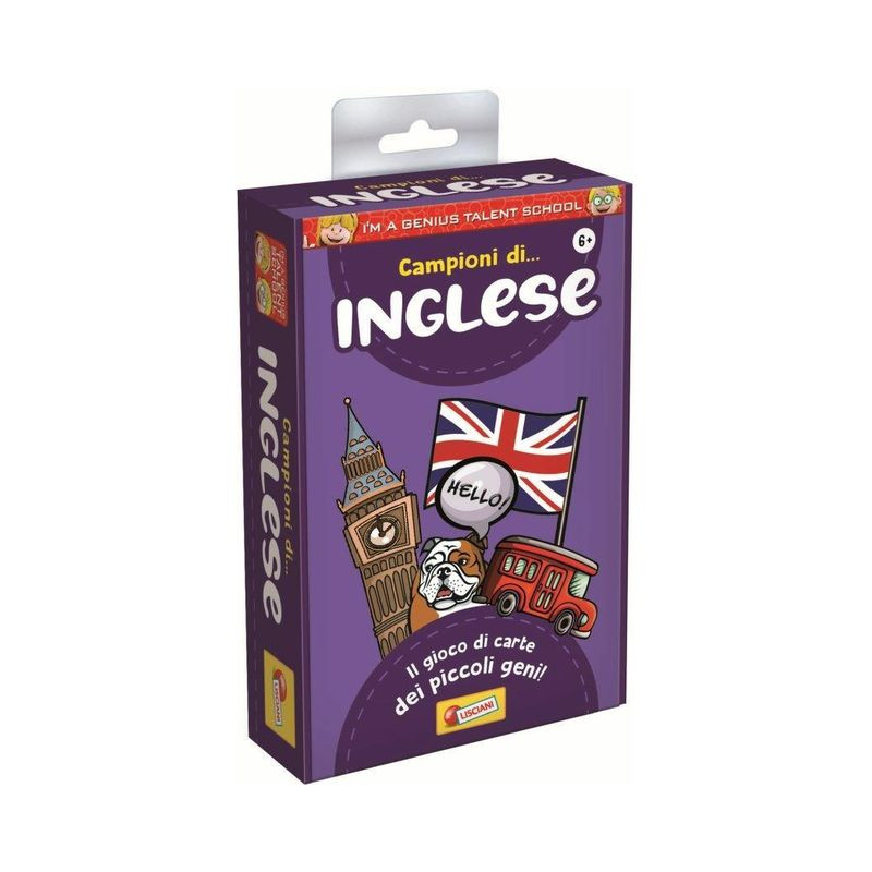 I'M A GENIUS CAMPIONI DI INGLESE EAN 8008324092314 INGROSSO GIOCHI DI CARTE