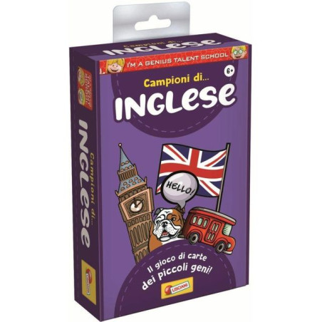 I'M A GENIUS CAMPIONI DI INGLESE EAN 8008324092314 INGROSSO GIOCHI DI CARTE