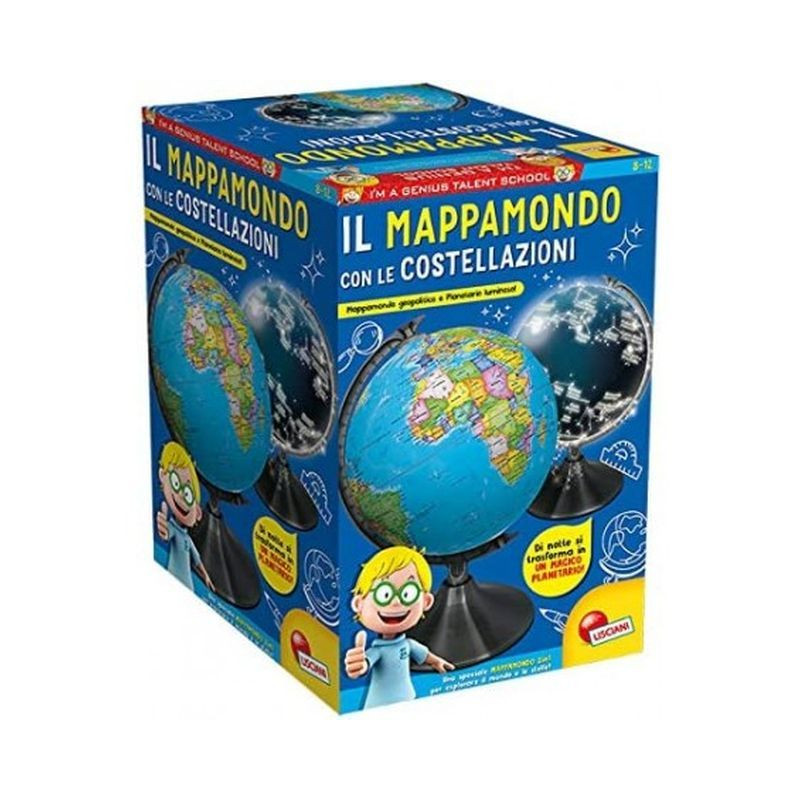 I'M A GENIUS KIDS MAPPAMONDO C/COSTELLAZ EAN 8008324095346 INGROSSO GIOCHI CREATIVI