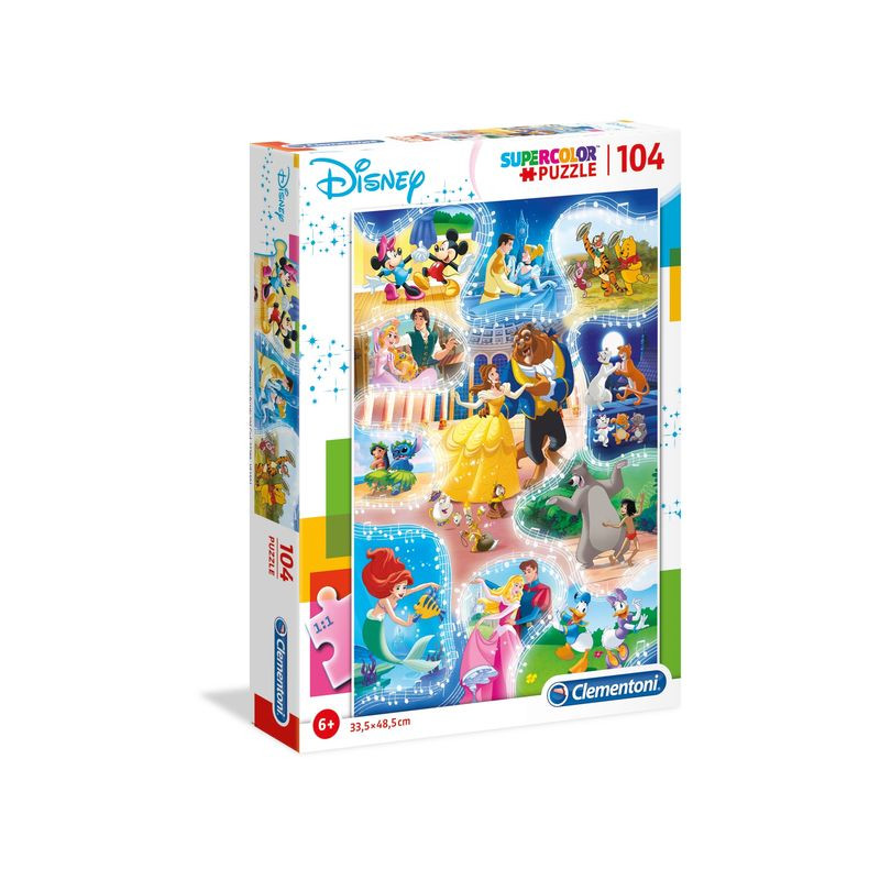 PUZZLE PZ.104 DISNEY DANCE 98428 EAN 8005125984282 INGROSSO PUZZLE CLASSICI