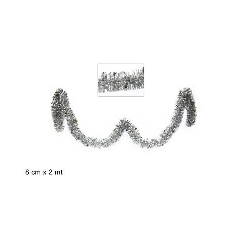 FILO ADDOBBO 8CM X 2MT SILVER EAN 8033113135019 INGROSSO GHIRLANDE NATALIZIE FILO ADDOBBO 8CM X 2MT SILVER EAN 8033113135019 INGROSSO GHIRLANDE NATALIZIE