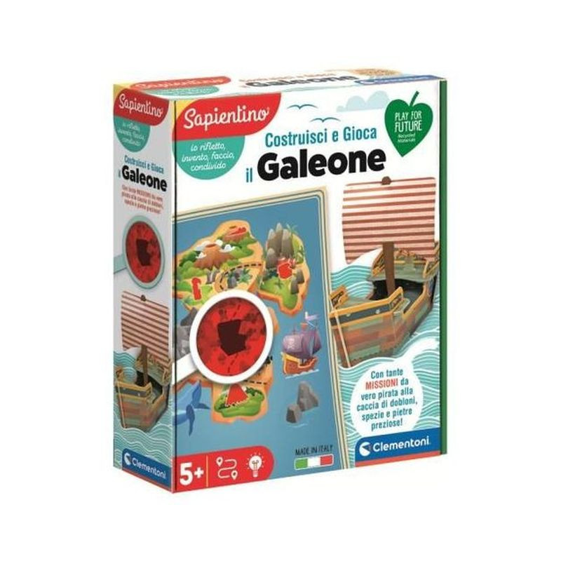 COSTRUISCI E GIOCA: IL GALEONE EAN 8005125163175 INGROSSO GIOCHI SAPIENTINO