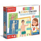 MONTESSORI - CORPO UMANO EAN 8005125163731 INGROSSO GIOCHI SAPIENTINO