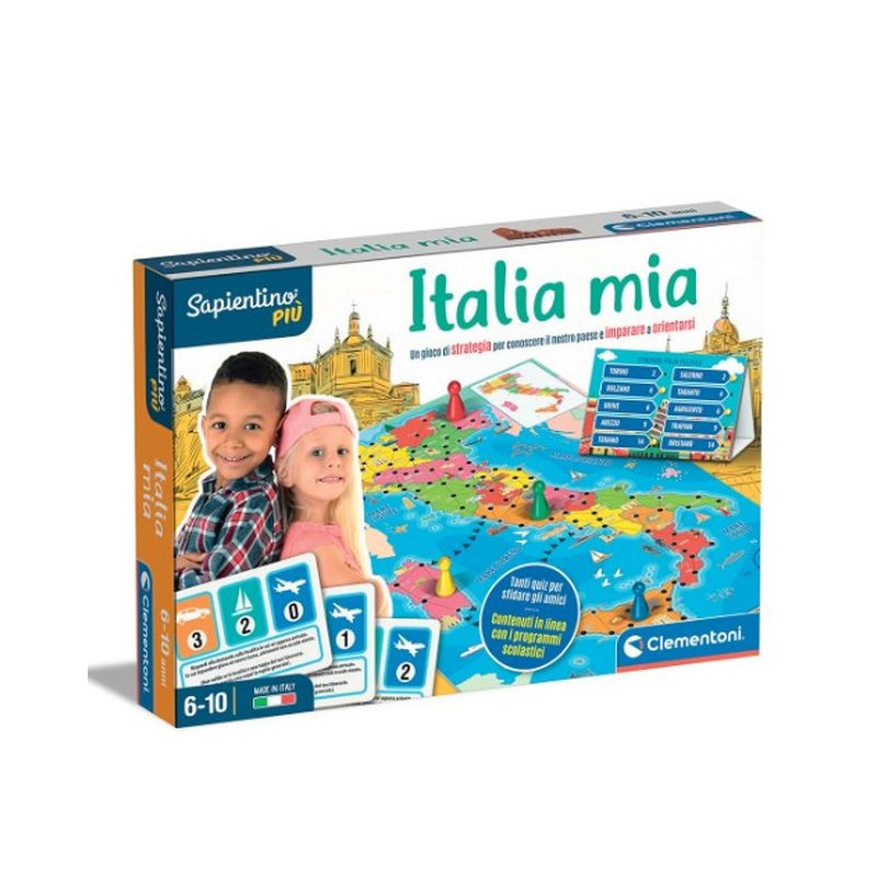SAPIENTINO PIU - ITALIA MIA EAN 8005125164172 INGROSSO GIOCHI SAPIENTINO