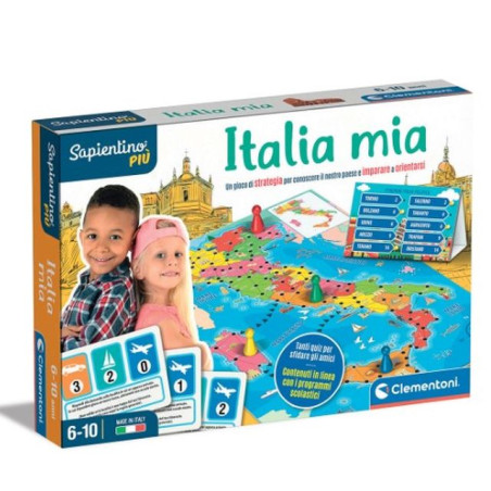 SAPIENTINO PIU - ITALIA MIA EAN 8005125164172 INGROSSO GIOCHI SAPIENTINO