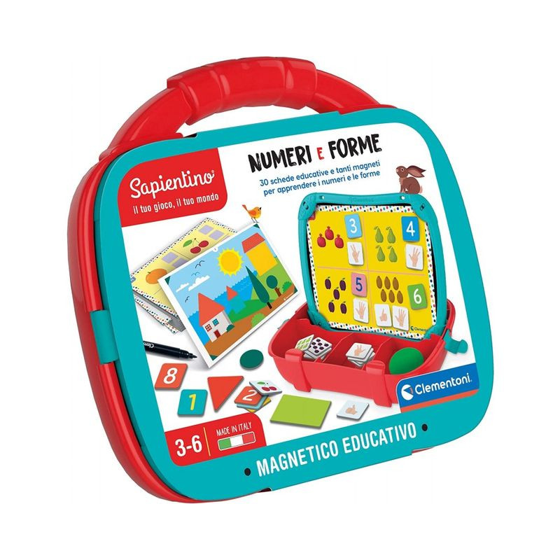 VALIGETTA MAGNETICA NUMERI E FORME EAN 8005125167159 INGROSSO GIOCHI SAPIENTINO