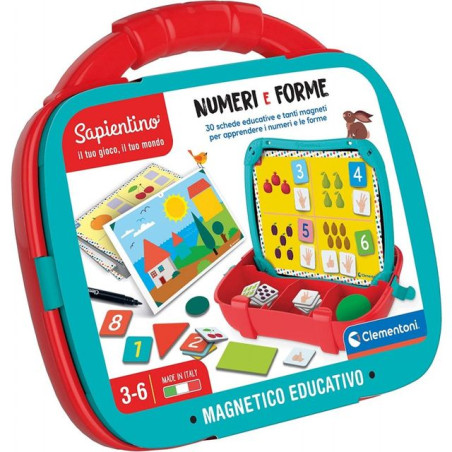 VALIGETTA MAGNETICA NUMERI E FORME EAN 8005125167159 INGROSSO GIOCHI SAPIENTINO