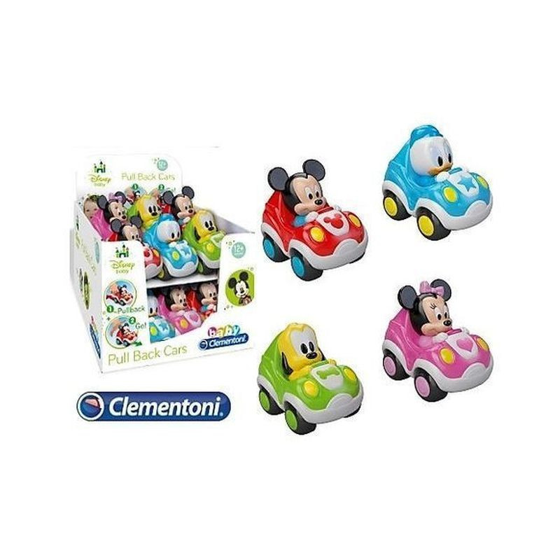 DISNEY BABY MACCHININE RETROCARICA +12M EAN 8005125171668 INGROSSO BABY CLEMENTONI