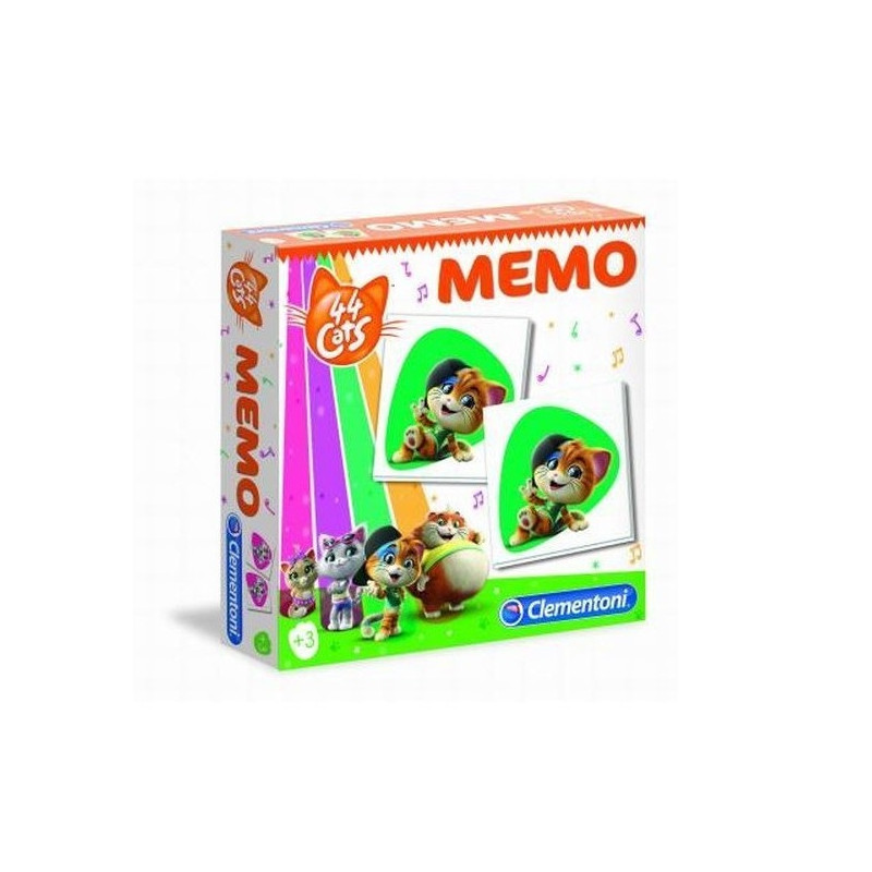 MEMO GAMES - 44 CATS EAN 8005125180493 INGROSSO GIOCHI DI CARTE