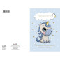 BIGLIETTO BATTESIMO AZZ. SP.C/APPL. C.12 EAN 8003821187228 INGROSSO BIGLIETTI BATTESIMO