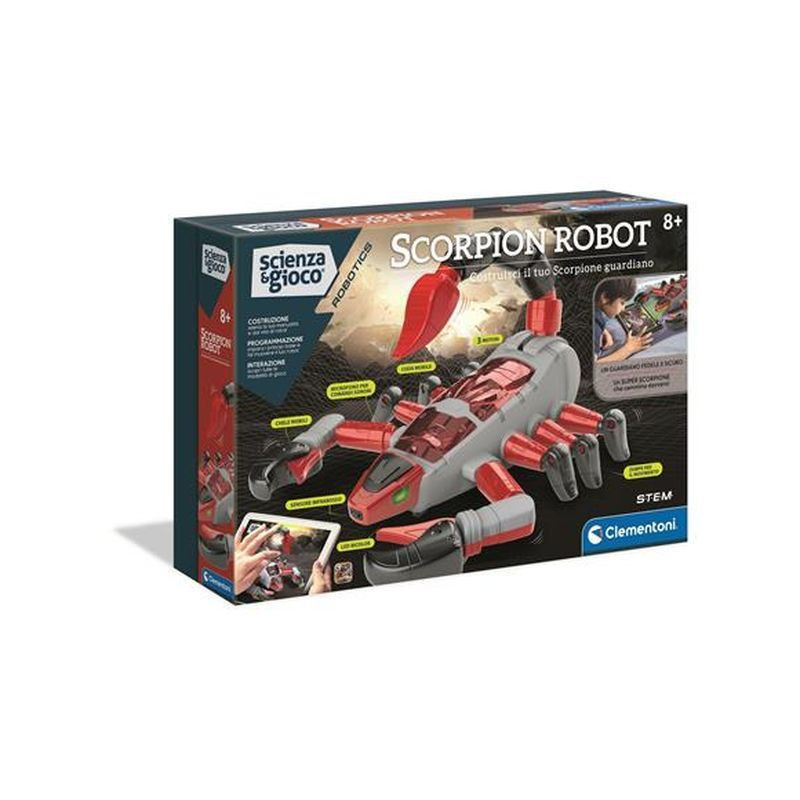 SCORPION ROBOT EAN 8005125192427 INGROSSO SCIENZA E GIOCO CLEMENTONI