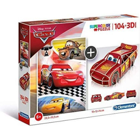 PZL 104 + 3D MODEL CARS EAN 8005125201600 INGROSSO PUZZLE CLASSICI