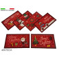 TAPPETO NAT. RETT. 40X70CM 6ASS EAN 8015361209148 INGROSSO TAPPETI NATALIZI