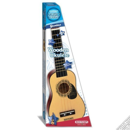 UKULELE IN LEGNO L.53CM 21 5330 EAN 0047663114040 INGROSSO STRUMENTI A FIATO