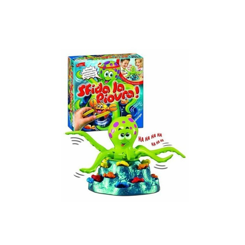 GIOCO SFIDA LA PIOVRA RAVENSBURGER EAN 4005556222841 INGROSSO GIOCHI DI SOCIETA